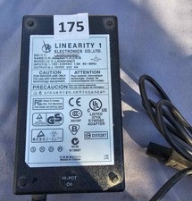 Linearity LAD6019AC3 AC Power Supply Adapter Black 15-Volt 4-Amp