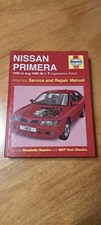 NISSAN PRIMERA 1990-1999 HAYNES WORKSHOP MANUAL 1851 CLEAN USED COND & FREE P&P