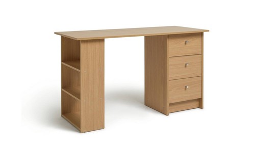 Malibu drawer office desk - malibu, 3