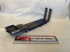 (CT) Corgi Modern Truck Blue Nooteboom 3 Axle Extending Low Loader Trailer 1/50