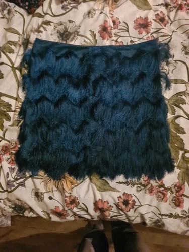 Y2k flapper style faux - , fur