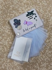 Radley London 'Be-Leaf In Yourself' Leather Card Holder – Good Condition