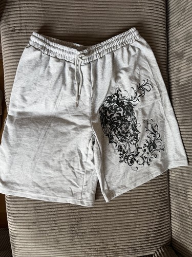 Men grey sweat shorts - sweat, size