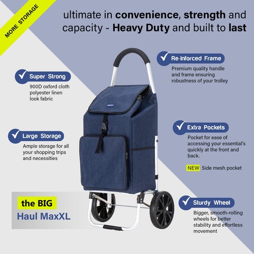Large 64l aluminium - large, shopping