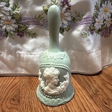 Vintage Cameo Bell Jasperware