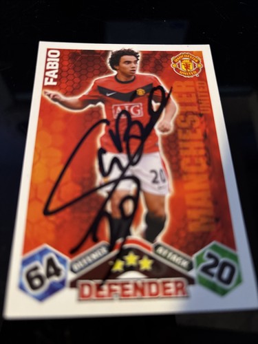 Match attax fabio manchester - match,
