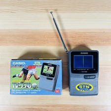 Casio Mini Colour TV System - Matte Black (TV-770) Boxed - Movie Prop