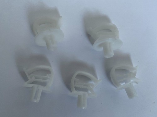 Ford white wiring clips - ford, escort