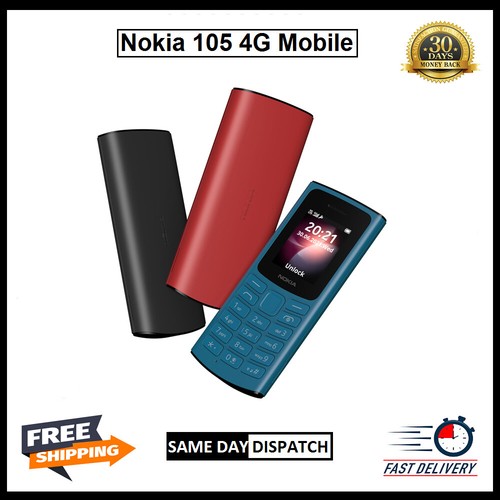 Nokia 105 lte big button - 4g, &
