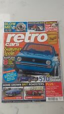 RETRO CARS MAGAZINE Sep 17, Austin Healey, MGB, BMW E30, Boxster,Datsun roadster