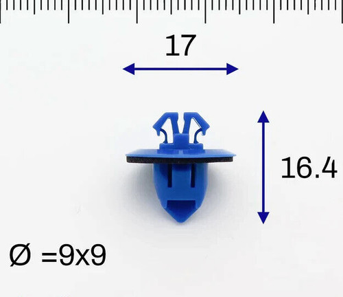 Fit panel fastener wheel - fit, mg