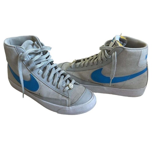 Nike blazer mid grey - grey, fog