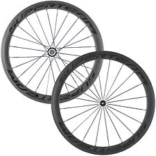 SUPERTEAM 50mm Clincher Cycling Carbon Bike Wheelset Road Bike R13 Carbon Wheels