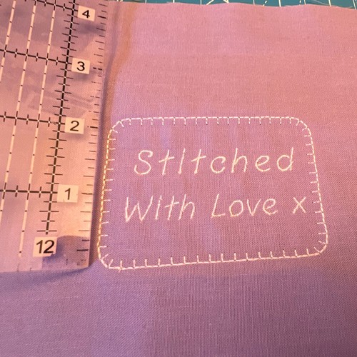 Purple cotton embroidered - purple,