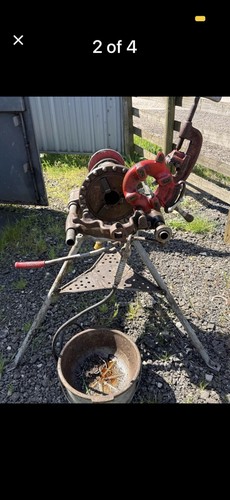 Ridgid pipe threading machine - threading,