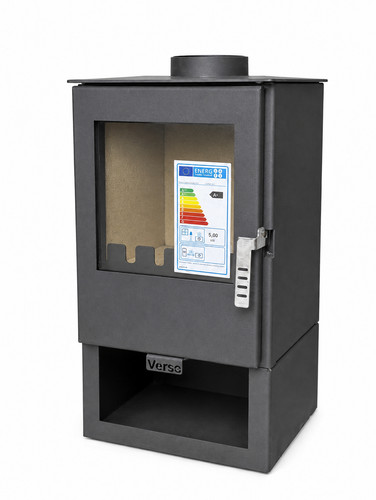 Small wood burning stove 5kw - small,