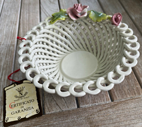 Capodimonte white porcelain - white,