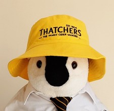 Thatchers Gold Bucket Hat Size 60cm Festival Yellow The Family Cider Makers