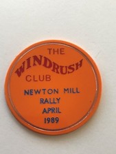 caravan plastic plaque -