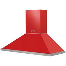 Smeg Cooker Hood Portofino 120 cm Chimney Red KPF12RD #355006