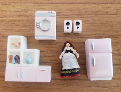 Dolls house furniture modern - house,