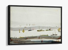 THE ESTUARY, L.S. LOWRY- HOME