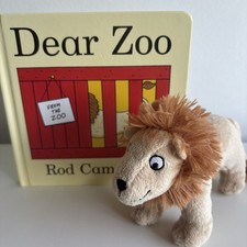 Dear Zoo Hardback Book & Lion