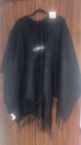 Primark ladies black cloak - black,