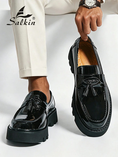 Men chunky lug sole loafers - men's,