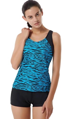 Boyleg tankini swimsuit - tankini,