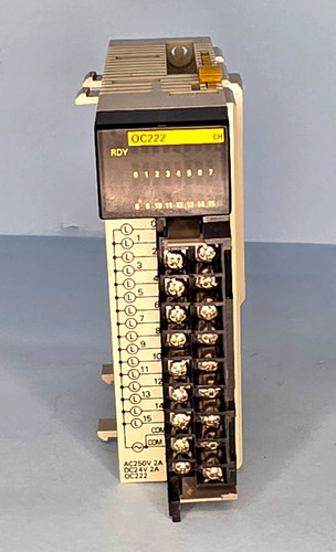 Omron cqm1 0c222 plc module - plc,