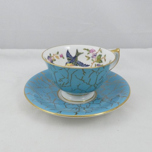 Aynsley teacup and saucer - and,