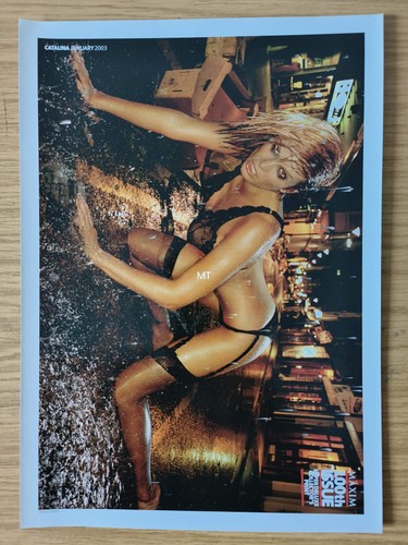 Maxim magazine poster catalina - maxim,