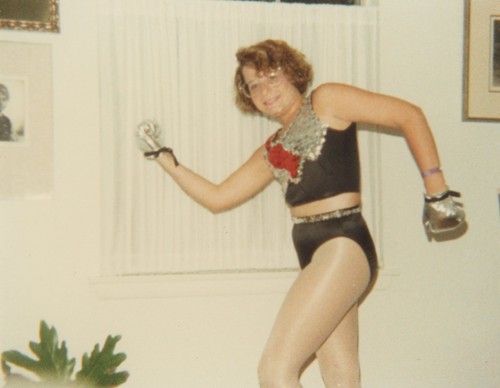 Girl dance costume with silver - dance,