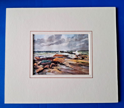 Vintage print filey - print, of