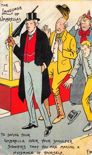 Edwardian comic postcard - comic,