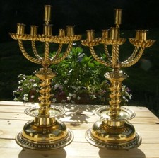 CANDELABRA CANDLESTICKS LARGE