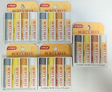 LOT OF 5 - 4 PACKS OF BURTS
