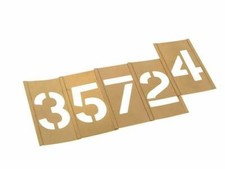 Stencils Set Of Brass