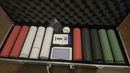 Poker chips set - chips,