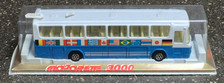 Majorette 3064 Mercedes-Benz Coach Blue & White 1:55 Scale