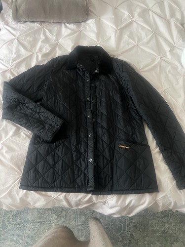Barbour black quilted jacket - quilted,