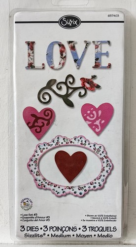 Sizzix dies love - -, #3