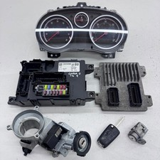 VAUXHALL CORSA D ECU KIT 55590556 ENGINE CONTROL 101HP 1.4 PETROL A14XER 10-14