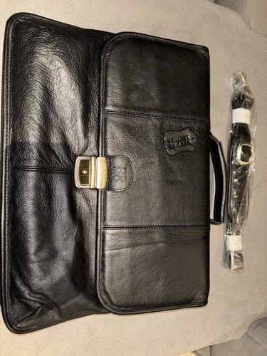 Domo genuine leather - leather, black