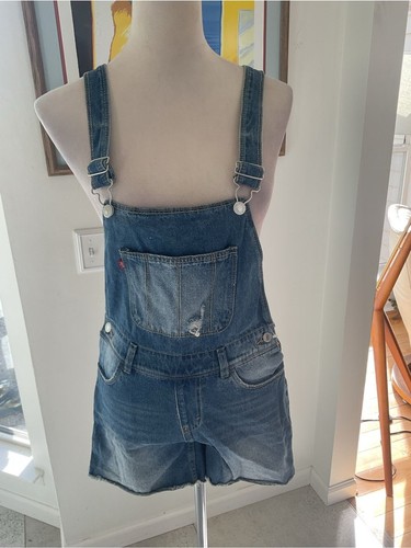 Levi blue denim short - levi's,