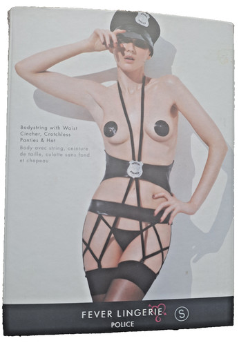 Bondage lingerie set - set, pu