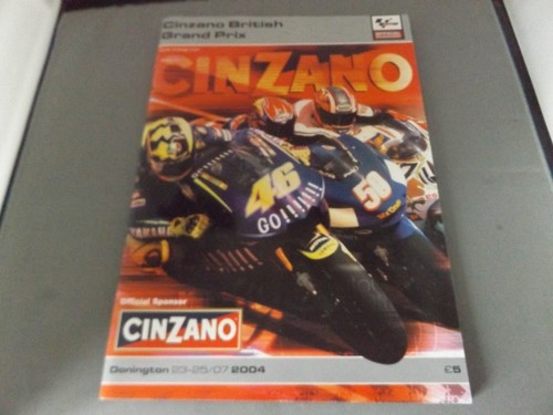 2004 donington programme - donington,