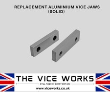 New Aluminium SOFT JAWS for RECORD VICE - ALL TYPES (No3 No4 No5 No6 No23 No25).