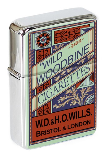 Woodbine vintage advert flip - advert,